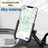 Aluminum Alloy Phone Holder for Bikes, Scooters, and Motorcycles