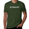 OpenAI Open AI T-shirt magliette magliette grafiche vestiti vintage magliette grafiche T-shirt unisex grafica