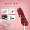 10 Frequency Vibration Women's Magic Massage Vibrator USB Charging AV Stick Female Clitoral Stimulator G-Spot Massager Adult Sex Toy for Women
