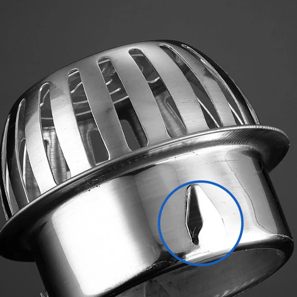 Roof Floor Drain 304 Stainless Steel Anti-Clogging Drain Pipe Sink Filter Floor Drain Rooftop Anti Clogging Floor Drain