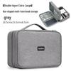Multi-Device Digital Storage Case: Earphones, Cables, Hard Drives, Power Banks