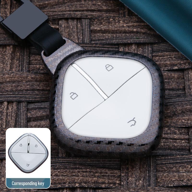 2023 Wuling Bingo Key Cover: New Airev Sunny Sky KiwiEV Metal Shell & Buckle.