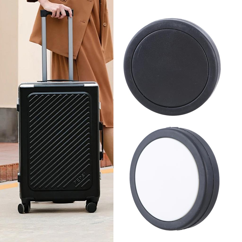 Set of 8 Travel Luggage Suitcase Replacement Wheels 55x12mm Plastic Caster Wheels Repair Kits Shelf Replacement Wheels