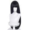Yumeko Jabami Cosplay Wig, Black Heat Resistant Synthetic Hair for Kakegurui Role Play