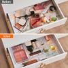 Lifewit Drawer Organizer Tray Set 16 Pieces Clear Plastic Storage Box for Makeup Accessories and Small Items