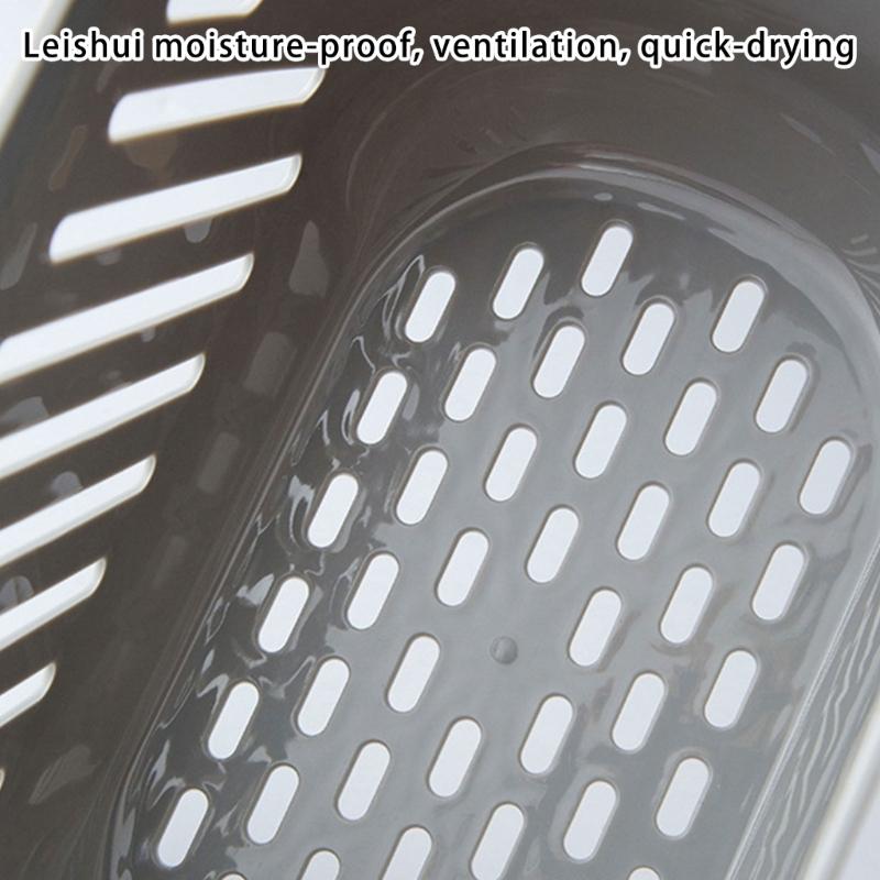 Hanging Shower Holders With Drainage Holes And Handle For Bathroom Organization Plastic Storage Basket Multi Purpose Bath Accessories