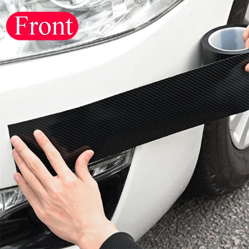 Kohlefaser Vinyl Folienband, Selbstklebende Auto Türschwellen Schutzfolie, Auto B-Säulen Verkleidungsaufkleber, Kratzfeste Innen- und Außenaufkleber