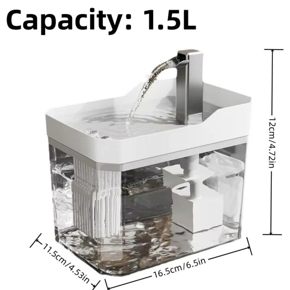 Anti-Dry Burning Cat Water Dispenser with Pump Pet Fountain Filter Cat Water Fountain Auto Filter
