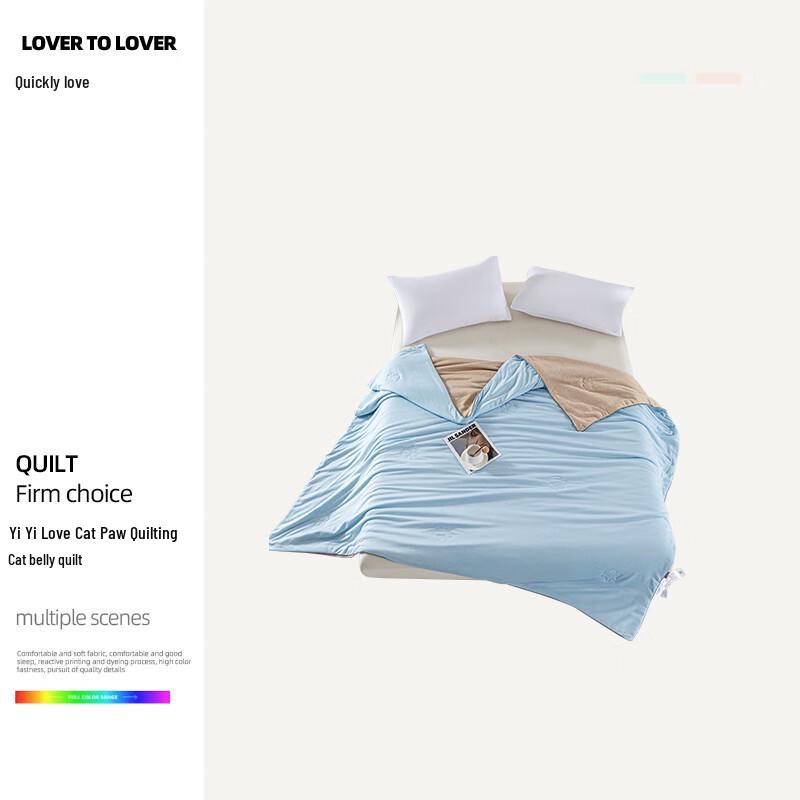 

Cat Claw Quilted Summer Quilt