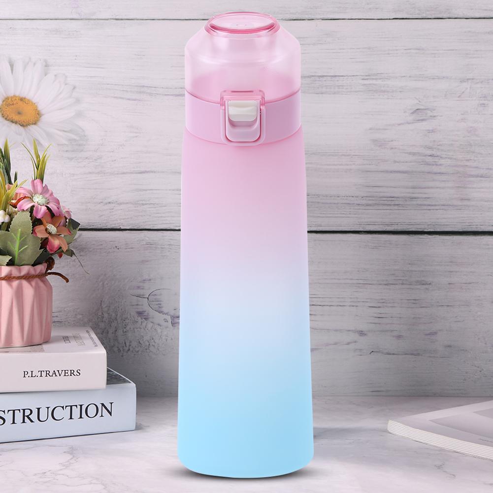 650ML Sports Drink Bottle Drink More Water Flavored Gym Fitness Bottle Drink Bottle Cold Water Bottle for Camping Hiking Fishing