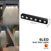 Solar Wall Fence Lights Outdoor 4/8 LED Solar Sign Light ltra Bright Solar Address Lights Waterproof Porch Lights Wall Mount Dec