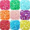 Acrylic Plated Color Beads for DIY Jewelry: Earrings, Bracelets, and Accessories.