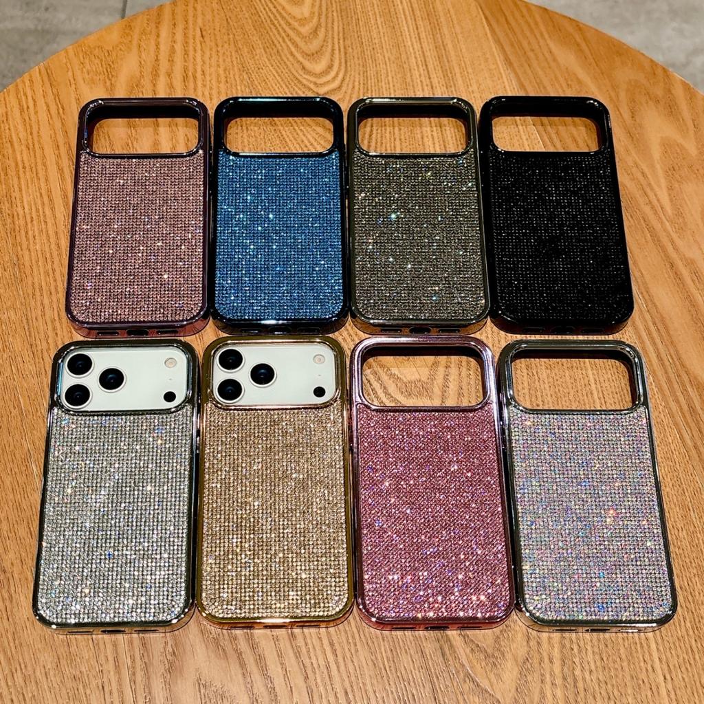 Applicable To iPhone11promax Mobile Phone Case 11pro Anti-drop 11 Advanced Sense 11 Gypsy Star Glitter Rhinestone Case