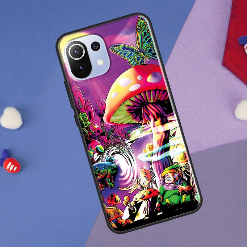 Trippy Mushroom Psychedelic Art Cover For Xiaomi 14T Pro 11T 12T 13T 13 14 Ultra POCO X7 Pro X3 X5 F3 F5 F6 M6 X6 Pro Case