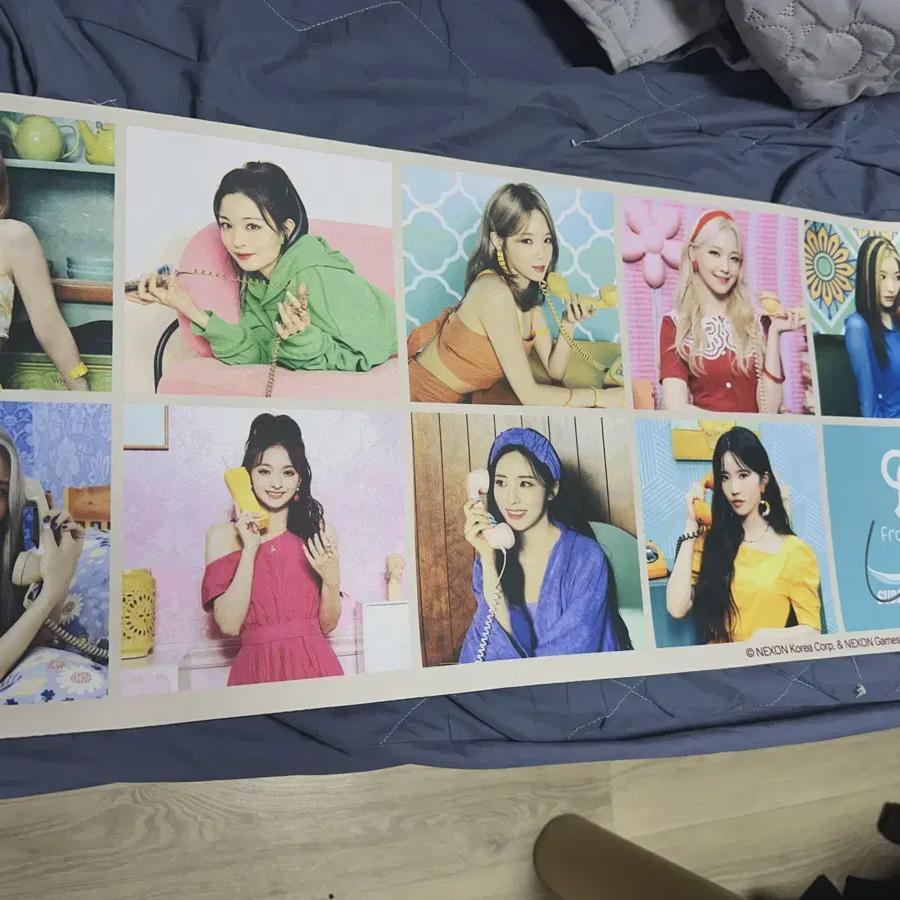 

Южная Атака Fromis9 Дживон Подписанный Коврик для Мыши