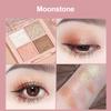Bright Four-color Waterproof Long-lasting Eye Shadow Valentine's Day Gift