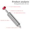 Professional Aluminum Alloy Solder Sucker Powerful Desoldering Pump for Electronics Repair PCB Welding Tool Silicon Nozzle Mass Air Flow 3