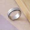 Vintage Anxiety Relief Spinner Ring for Women Stainless Steel Rings Rotate Freely Men Antistress Accessories Jewelry Party Gifts