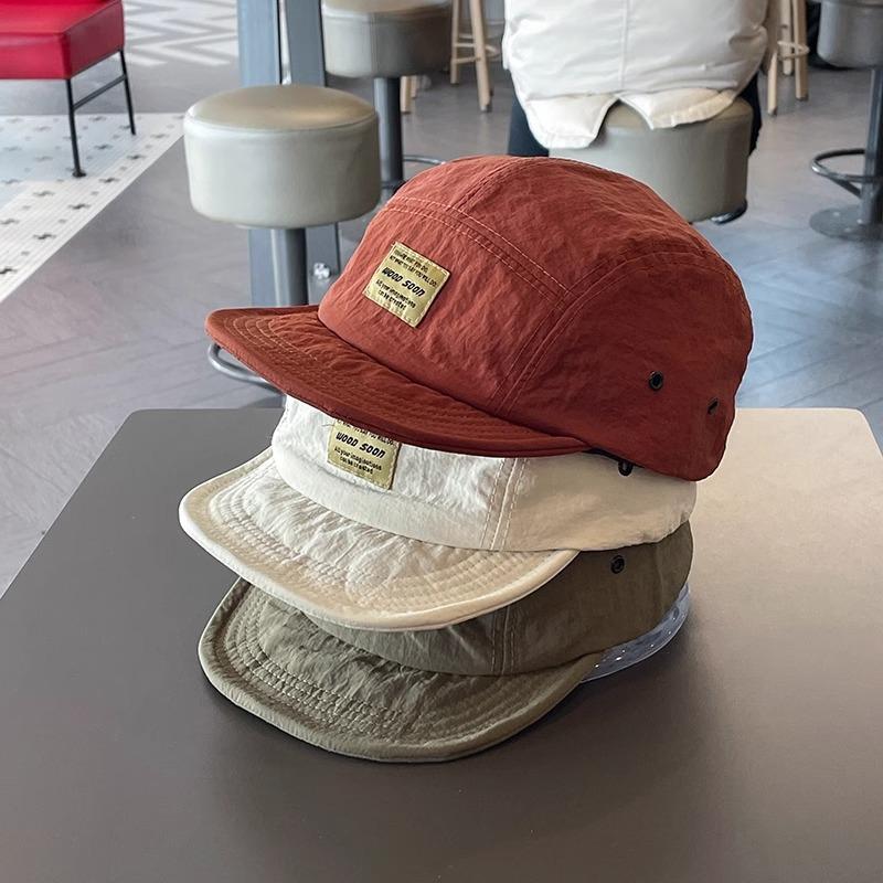 Șapcă de baseball cu bor scurt, cu cioc de rață, versatilă, retro, pentru soare, de vară, cu soft top