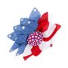 Decorative Wreath Artificial Cloth Dress Up Shop Window Decoration Wreath for Independence Day Family Holiday