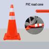 Reflective Red PVC Traffic Cone - Road Safety Warning Barrier