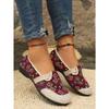 24 new cloth shoes women's breathable casual versatile color matching fashion platform canvas shoes one pedal casual single shoes