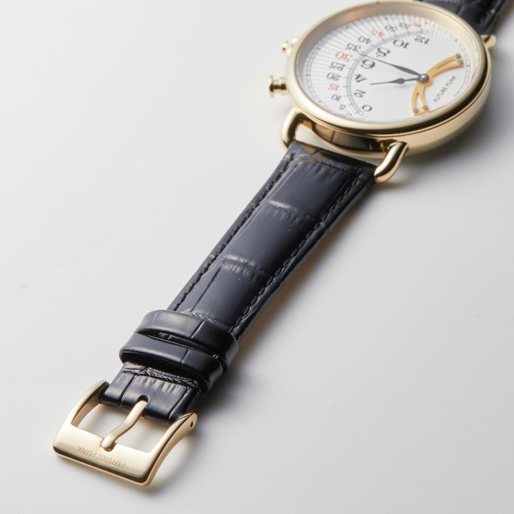 FUTURE FUNK Watch Men's KF301-YG-BK