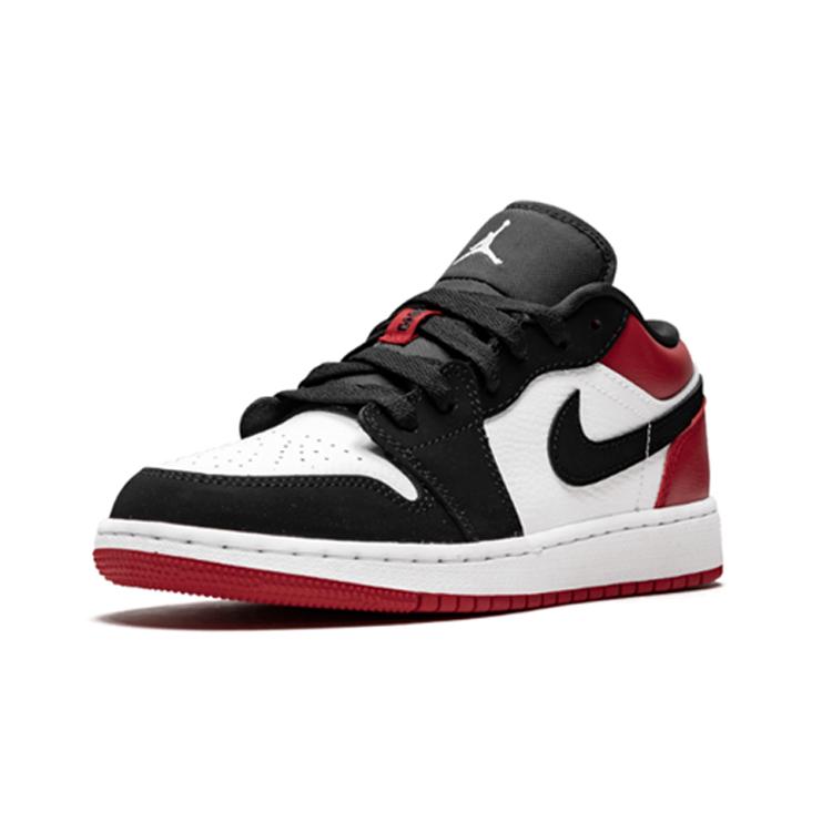 Air Jordan 1 Low Black Toe GS 553560-116