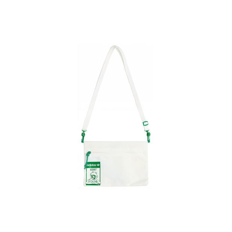 adidas Originals BORSA KERMIT Collaborazione Borsa a Spalla in Poliestere, Borsa a Tracolla Regolare Unisex Adidas GN3210