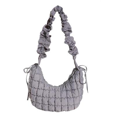 Women's Textured Embroidered Thread Single Shoulder Personalized Messenger Women's Bag