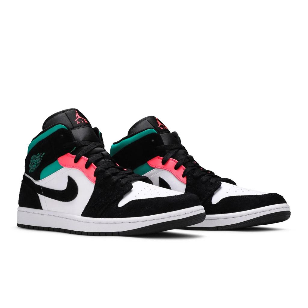 Air Jordan 1 Mid SE 'South Beach' (Unisex) Vintage Basketball Shoes 852542 116