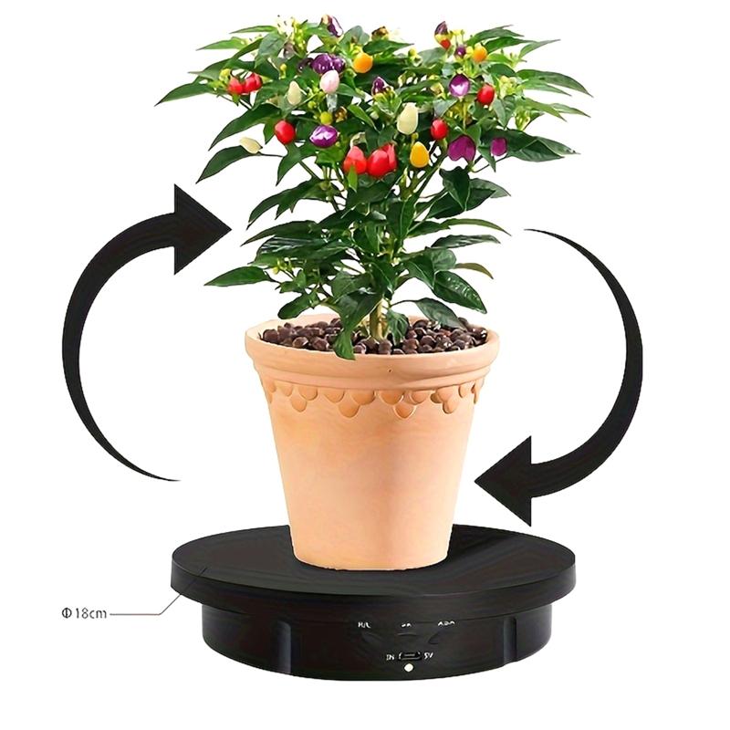 AS60-Electric Motorized Turntable 360 Degree Rotating Display Stand With Remote Control For Photography For Or Video Use