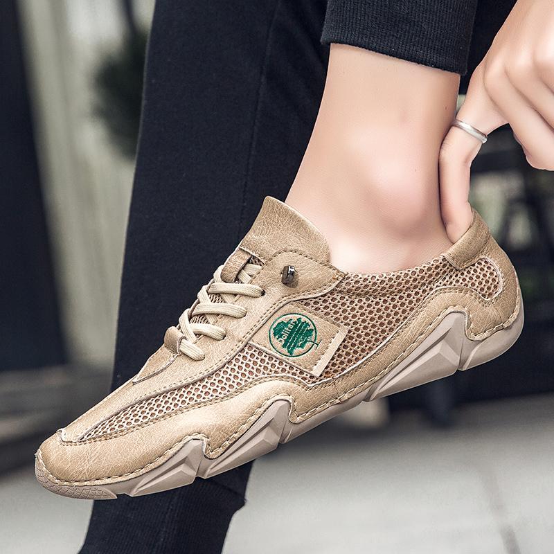 Pánské boty Tenisky Pánské tenisky Luxusní boty Pánské ležérní Trenér Závody Prodyšné módní povaleče na běhání Boty pro muže