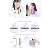 Omotesando Eyelist Collaborative Development Eyelash Curler 2WAY Pinching Applying Ideal Beautiful Curls Rechargeable 15-Second Rapid Heating 60 70