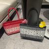 Japanese Woven Bag Seaside Vacation Beach All-matching Tote Lazy Vegetable Basket One-shoulder Backpack Women's