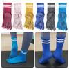 Trendy Non-Slip Grip Pilates Socks Cotton High-elastic Yoga Socks Sweat-absorbent Breathable Floor Socks Fall Winter Style