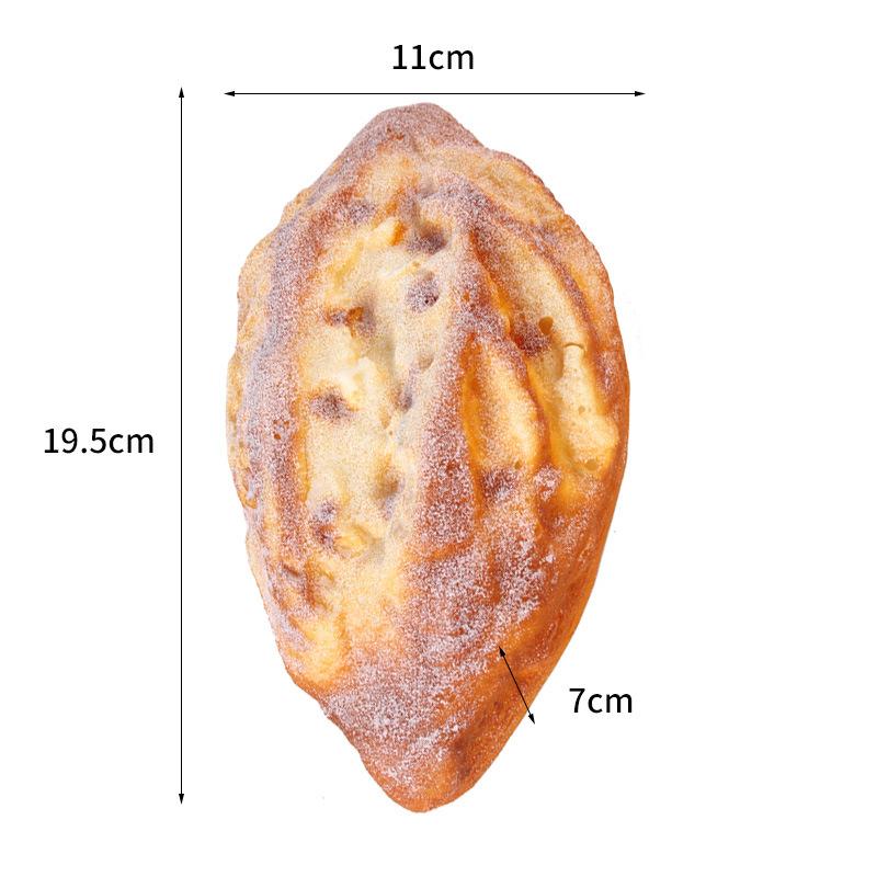 Umělý chléb Dort Toast Měkký PU Model bagety Potravina Falešný chléb Simulační ozdoby Pekárna Dekor Fotografie Rekvizity