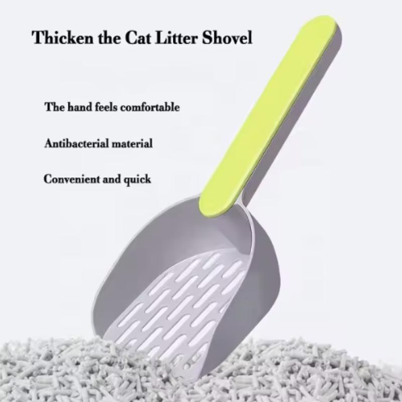 Pet Litter Shovel Plastic Scoop Cat Sand Cleaning Tool Toilet Dog Food Spoon Cat Supplies - Pet Cleaning Tool