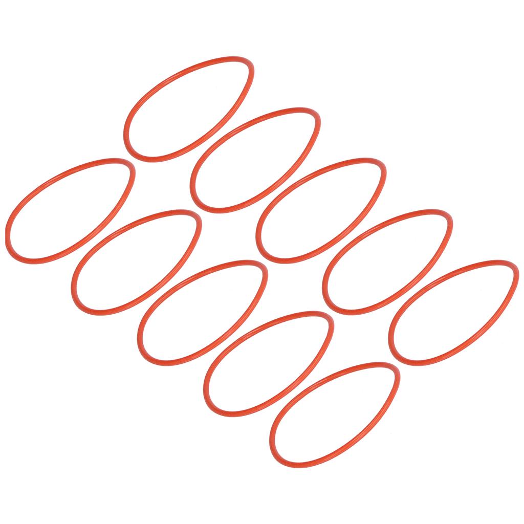10Pcs Rubber Sealing Ring Circular Accurate Durable HeatResistant Smooth Neat Valve Plate Sealing