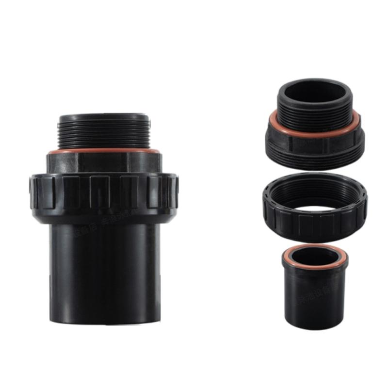 Sand Filter Pump Hose Adapter Water Hose Fitting Sand Tanks Straight Water Pipe With Threaded Joints Easy To Install