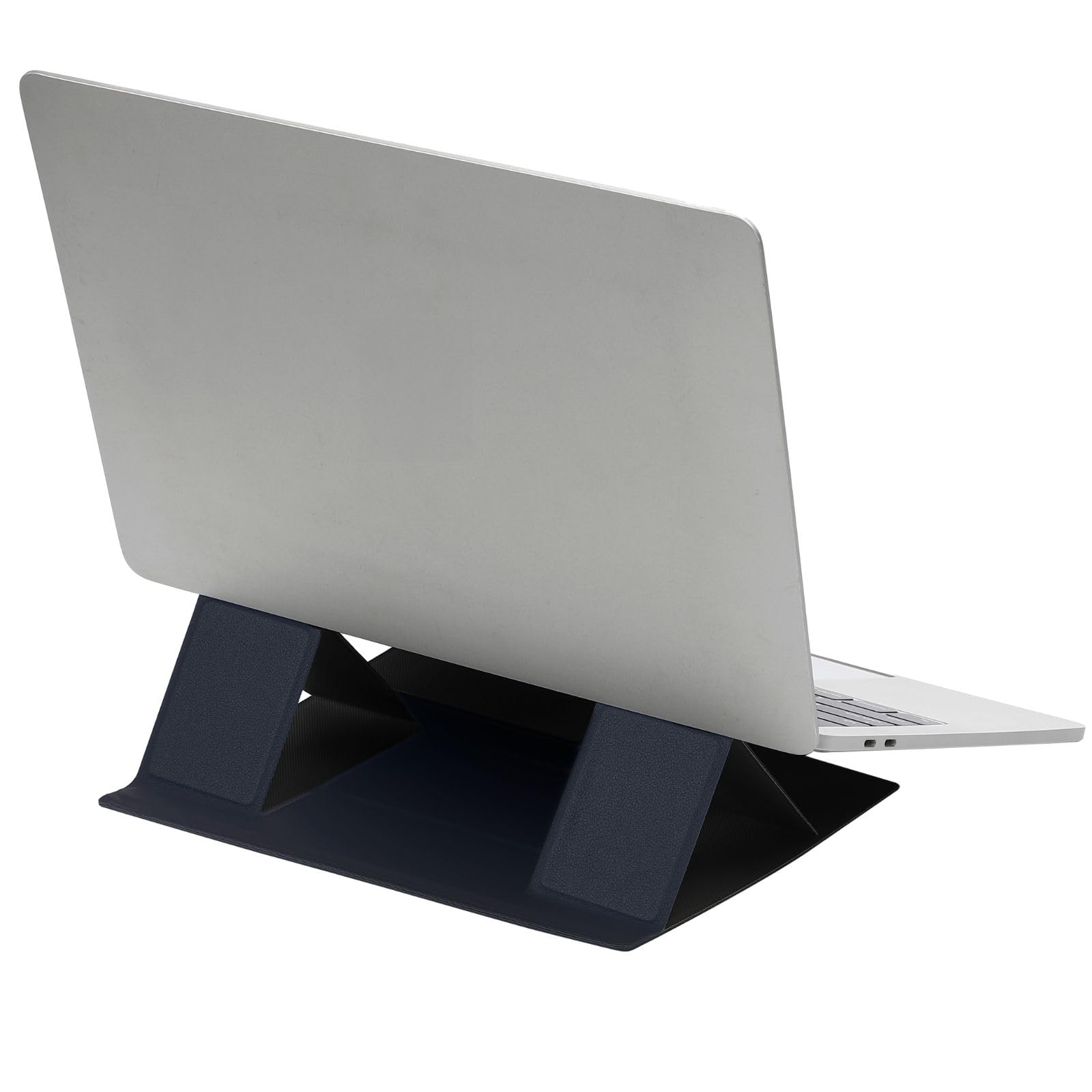 

Calm Wish Laptop Adjustable Universal Smartphone Stand Stand, Blue, Slim, Lightweight, Angle, Foldable, Compact, Efficiency, синий