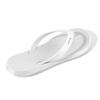 Li-Ning Comfortable Simple Anti-Wear Anti-Slip Flip Flops Men Footwear White LNXV956-1