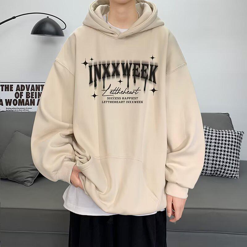 

Unisex High-Quality Heavyweight Terry Sweatshirt with Puff Printing L абрикосовий