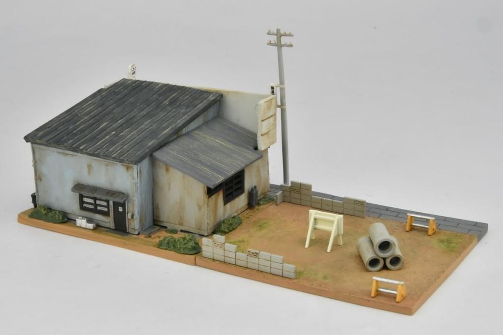 TOMYTEC Building Collection Kenkore 185 Vacant LotVacant Garage Diorama Supplies