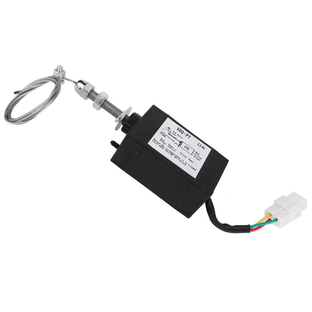 DC 12 24V Diesel Engine Flame Out Device Engine Stop Solenoid Valve(12V)