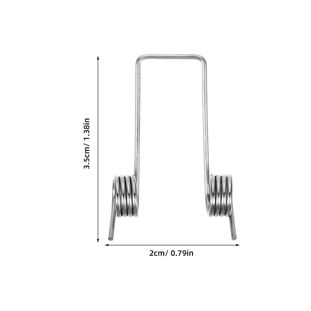 10Pcs Spring Parts Torsional Replacement Springs for Trash Can Lid Storage Bucket Wire Torsional Springs Small Spring