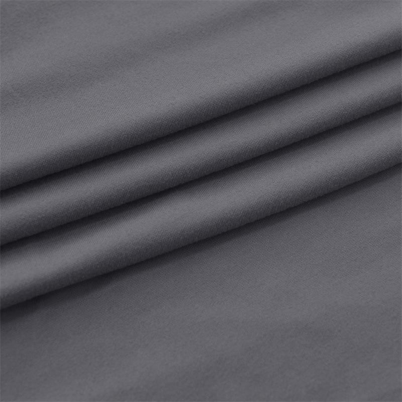 Solid Color Larger Chair Cover High-end Elastic Household Dining Chair Cover Chair Dustproof Cover