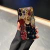Black Soft Phone Cover Case for iPhone 17Air XS Max XR 7 8 15 16 14 Plus 13 12 11 17 Pro Max Cartoon Cat