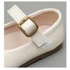 New Korean Style Girls' Autumn Fashion Comfortable Soft Sole Casual Leather Shoes