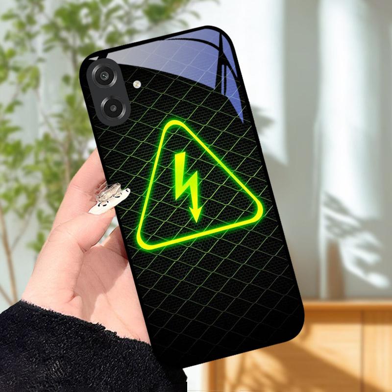 For Samsung Galaxy A07 Case Cool Lion Tempered Glass Phone Cases For GalaxyA07 A 07 SamsungA07 Full Camera Protection Cover Capa